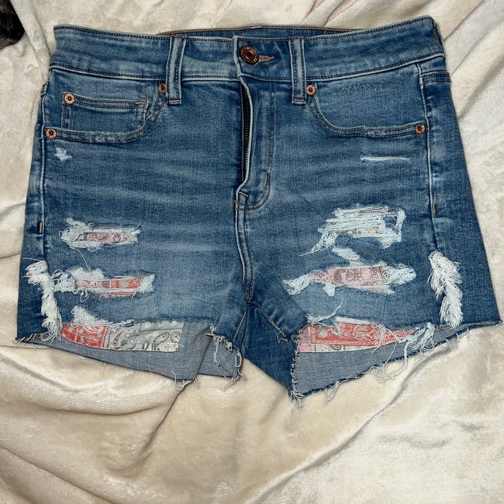 American Eagle Hi-Rise Shortie Size 6